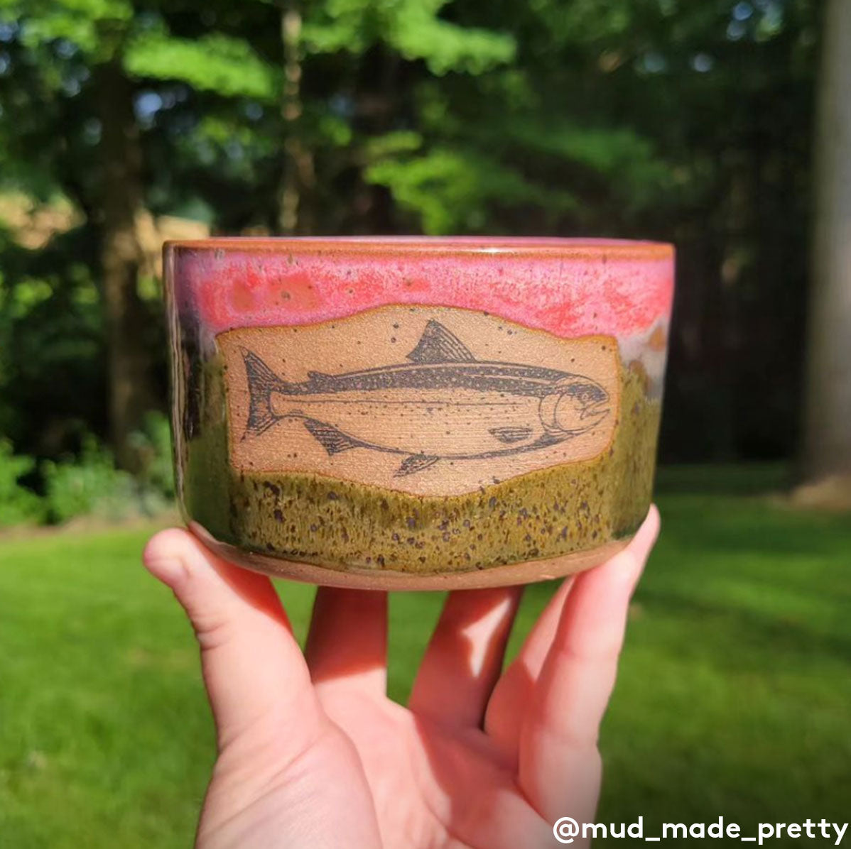 Underglaze Transfer - Lake Fish