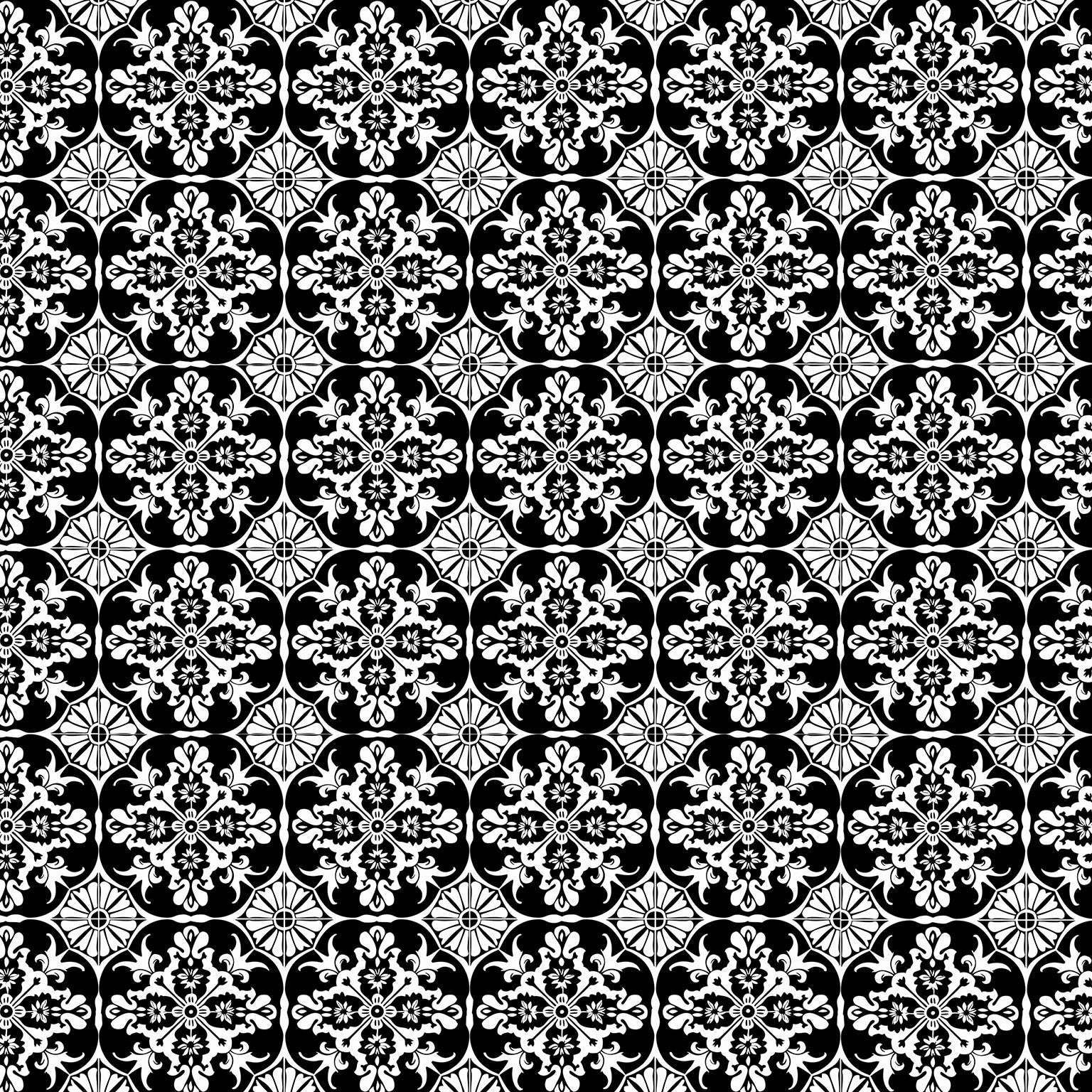 Underglaze Transfer - Davinci circles - Moroccan Tile