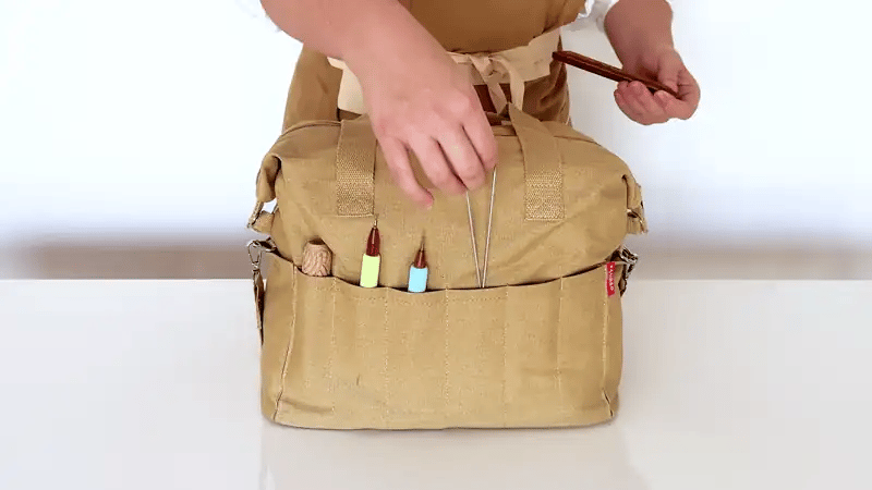 Pottery Tool Bag - Mint Green Preview