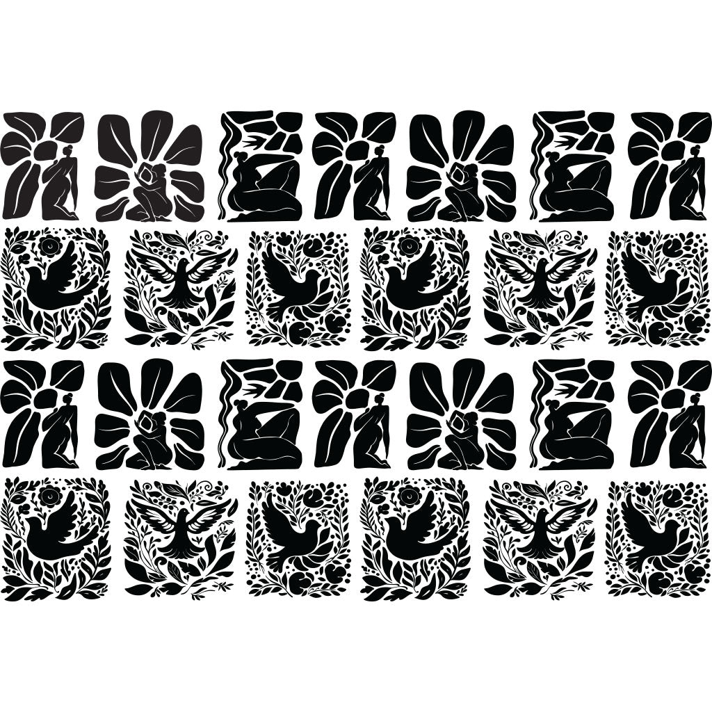 Underglaze Transfer - Dove & Muse