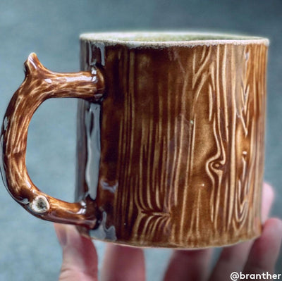 Clay Texture Roller - Tree Bark