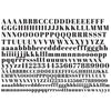 Underglaze Transfer - Font Letter Serif