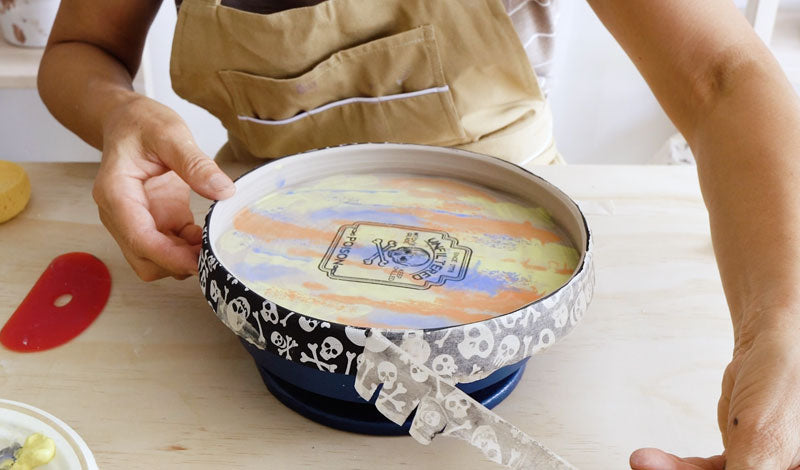 Halloween Skull Plate Tutorial