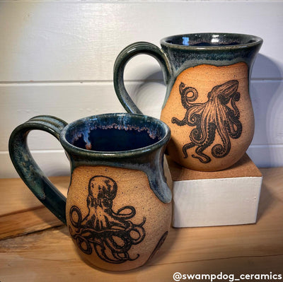 Underglaze Transfer - Octopus