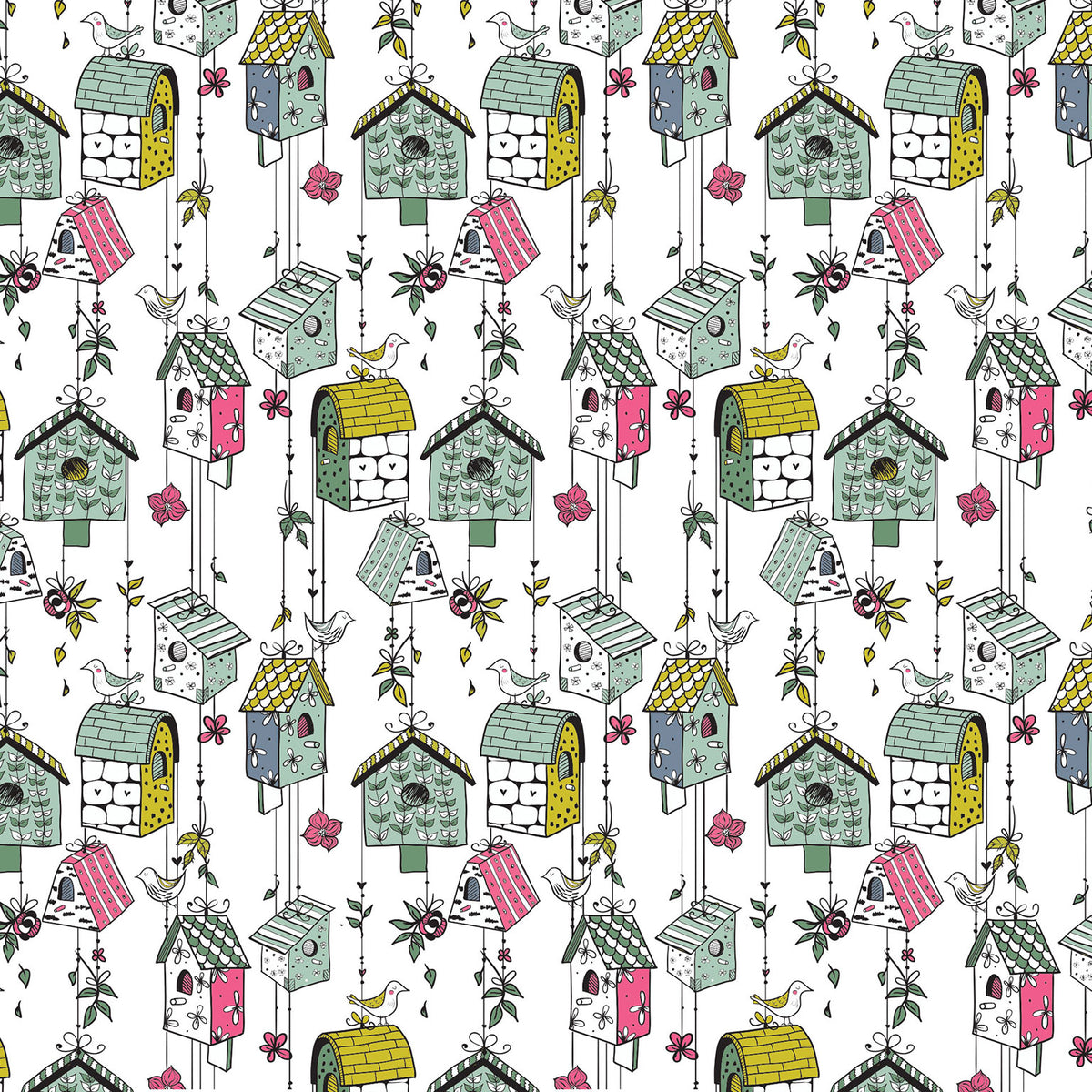 Underglaze Transfer -  Bird House