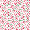 Underglaze Transfer -  Candy Cane