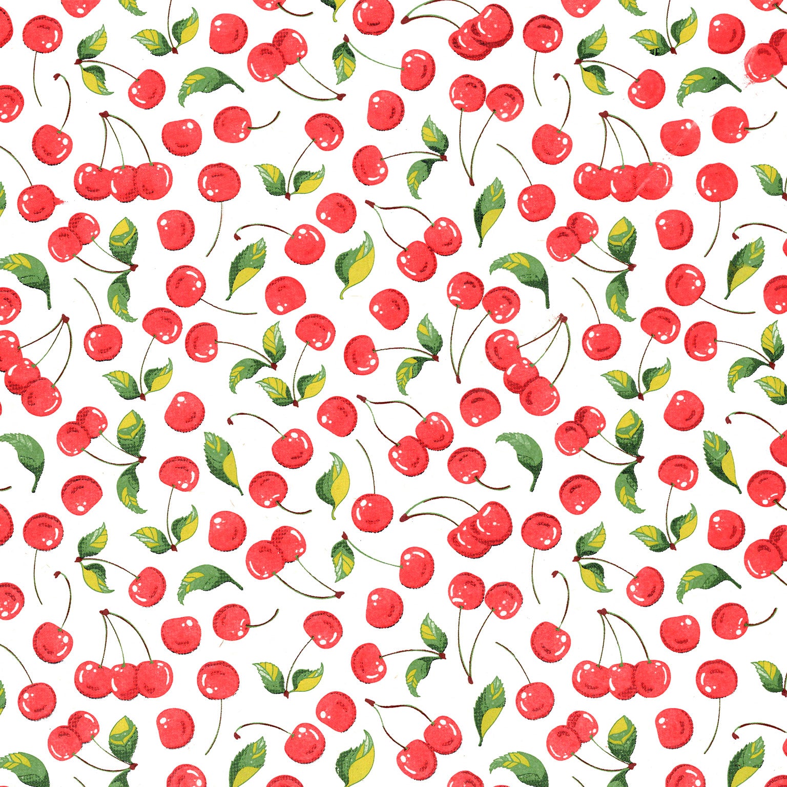 Underglaze Transfer -  Cherry