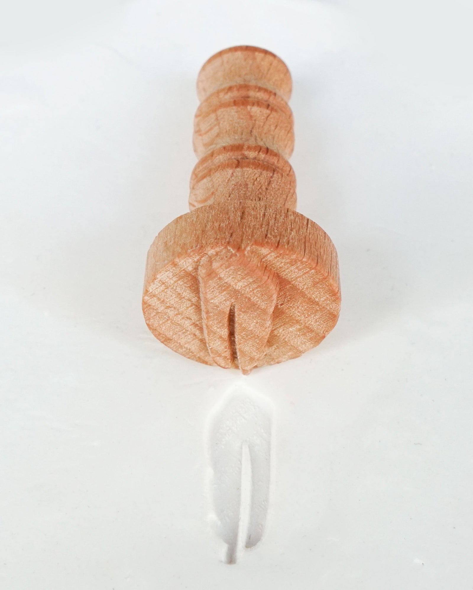 Clay Stamp - Feather