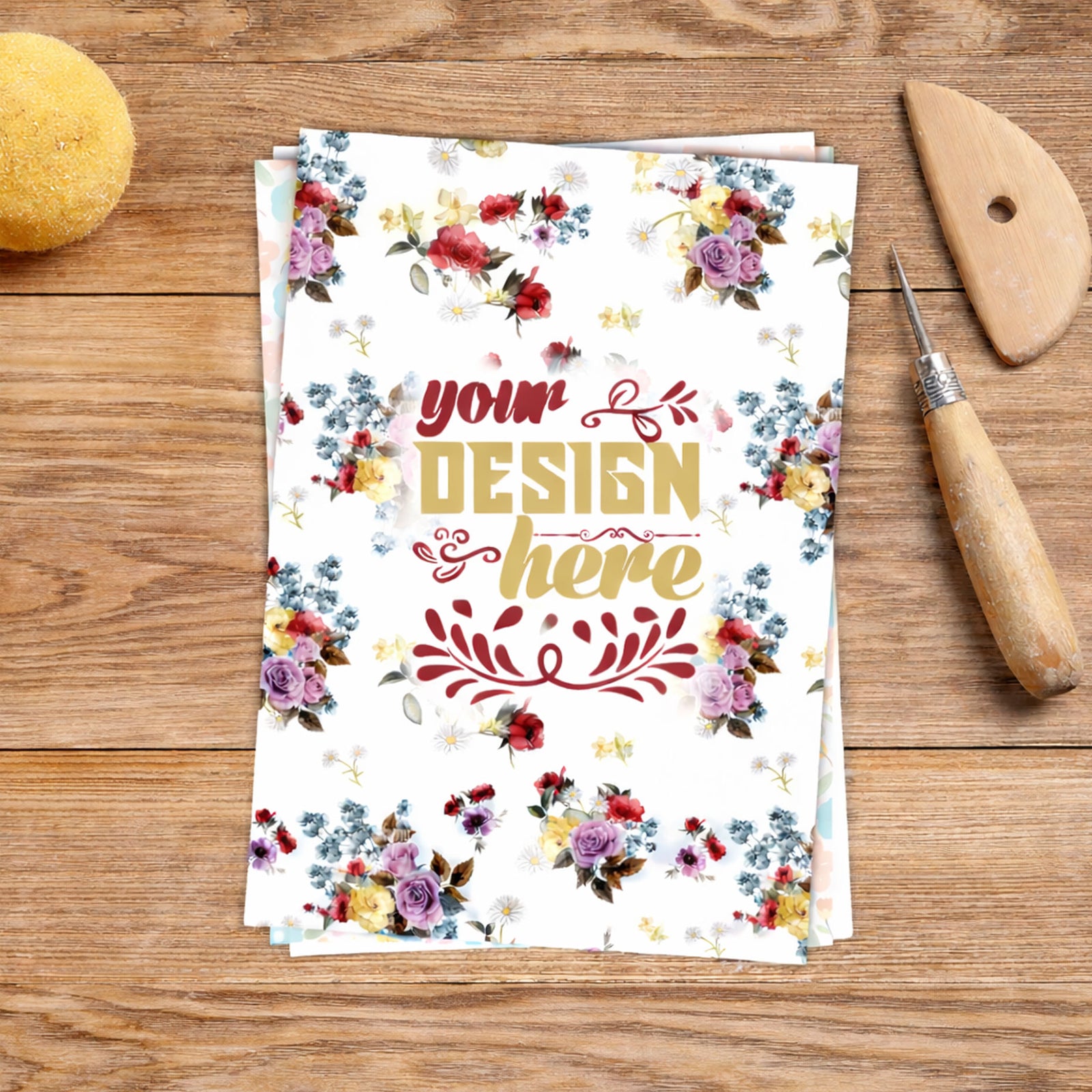 Custom Overglaze Decal Multi color