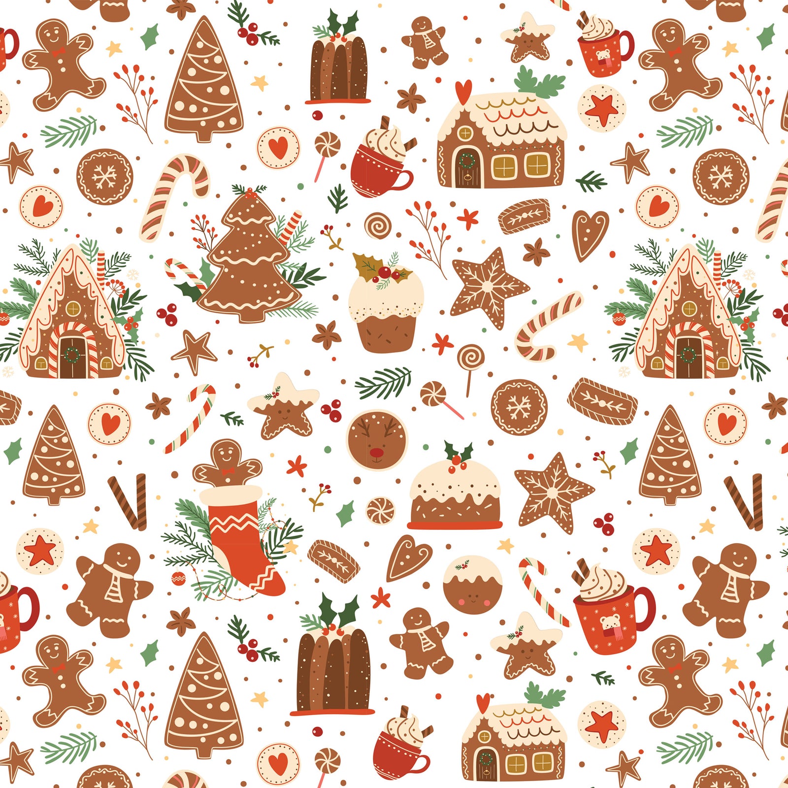 Underglaze Transfer -  Gingerbread House