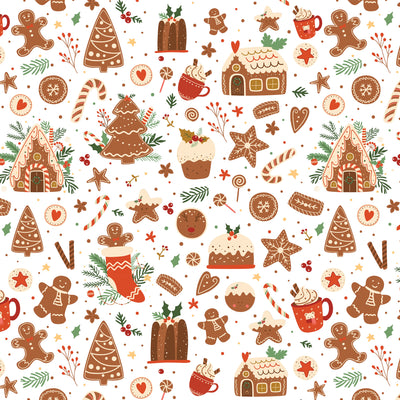Underglaze Transfer -  Gingerbread House