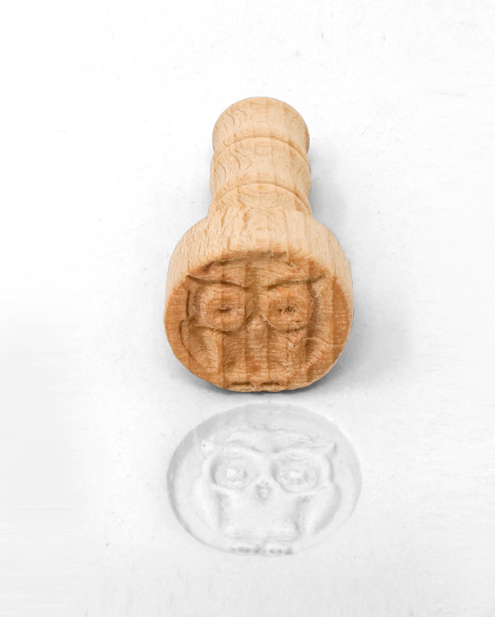 Clay Stamp - Owl