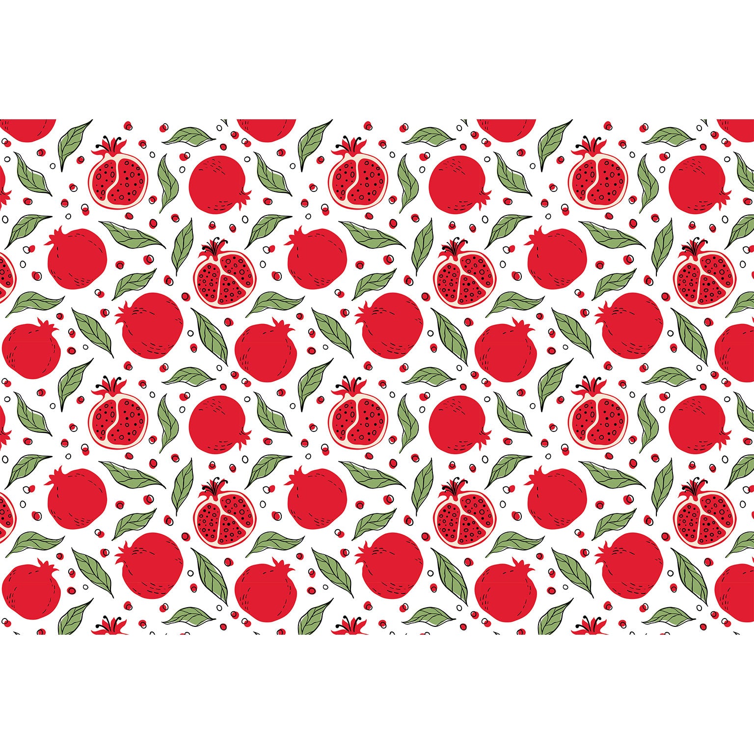 Underglaze Transfer - Pomegranate