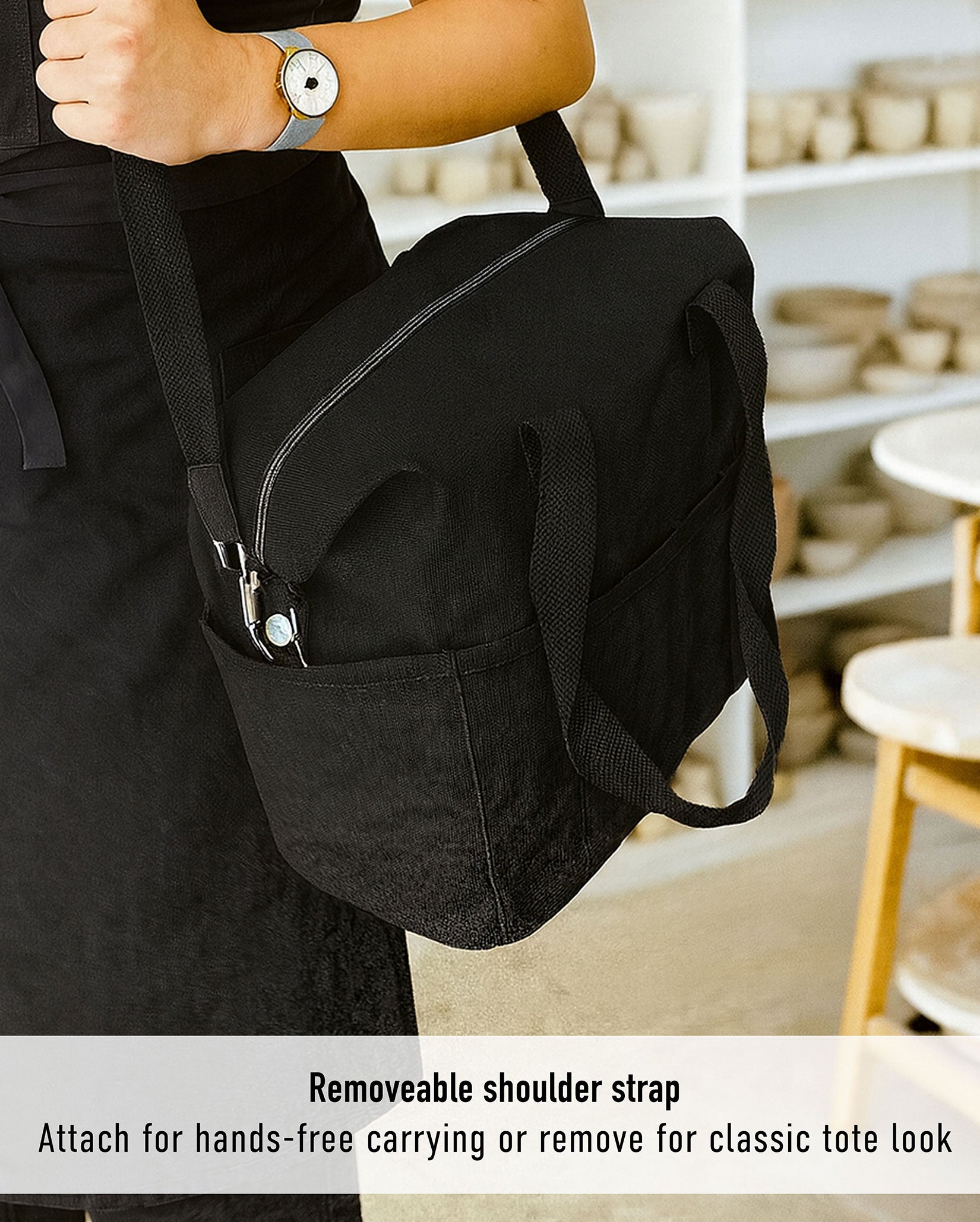 Pottery Tool Bag - Black