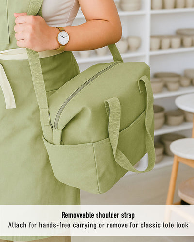 Pottery Tool Bag - Mint Green