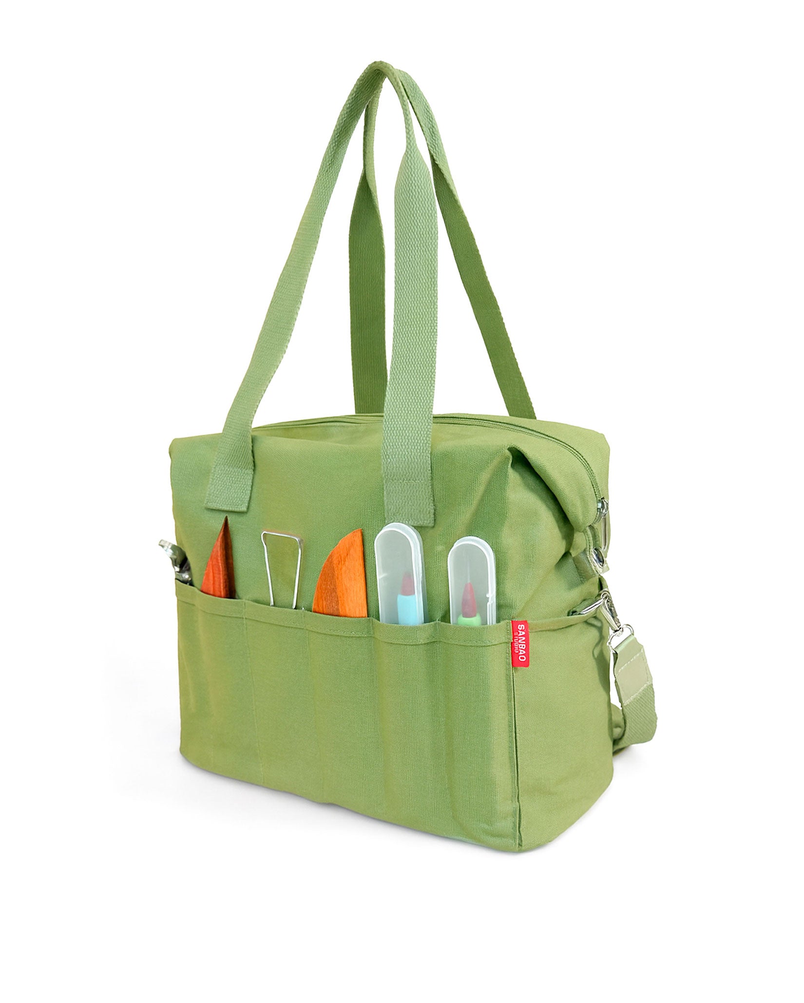 Pottery Tool Bag - Mint Green