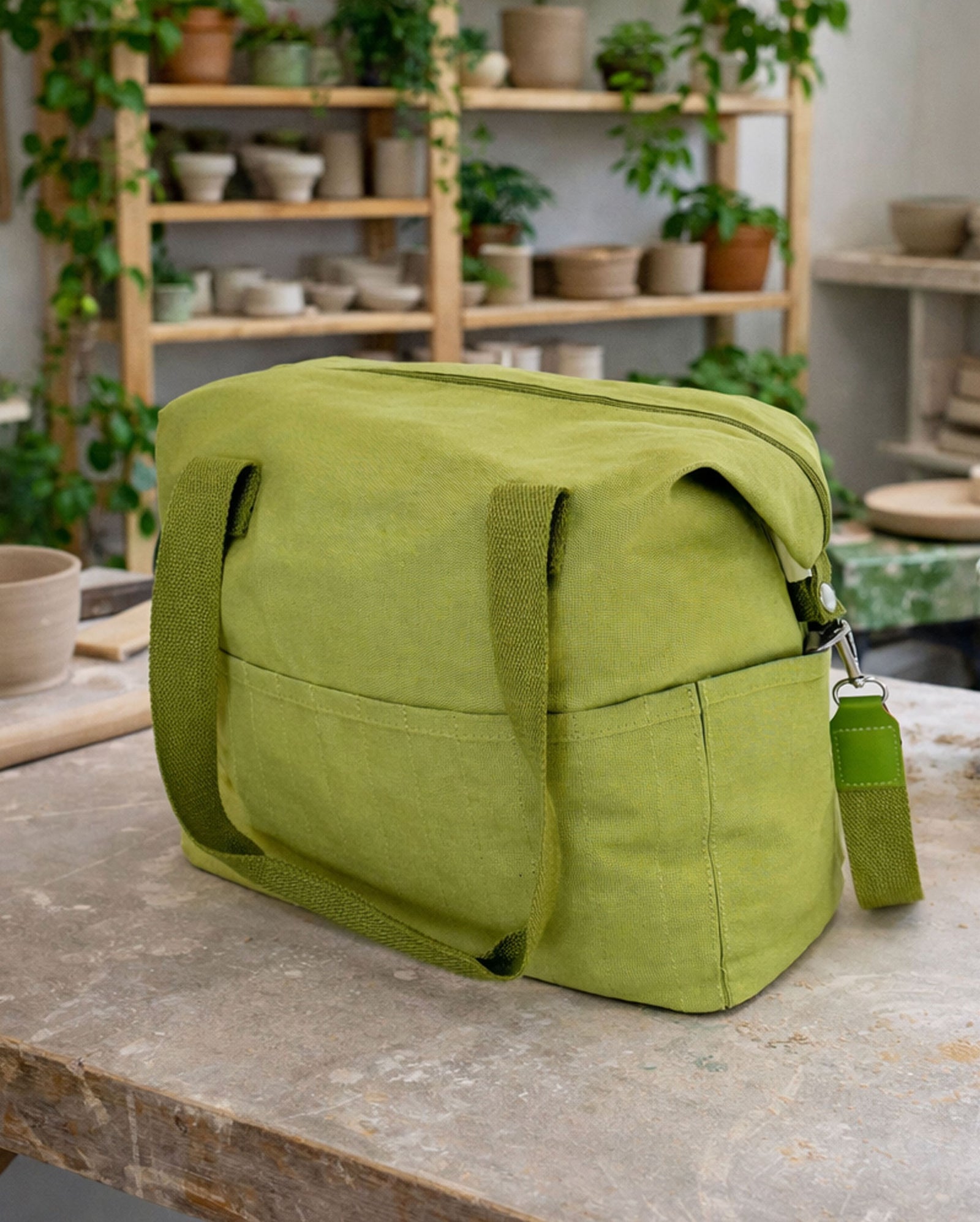 Pottery Tool Bag - Mint Green