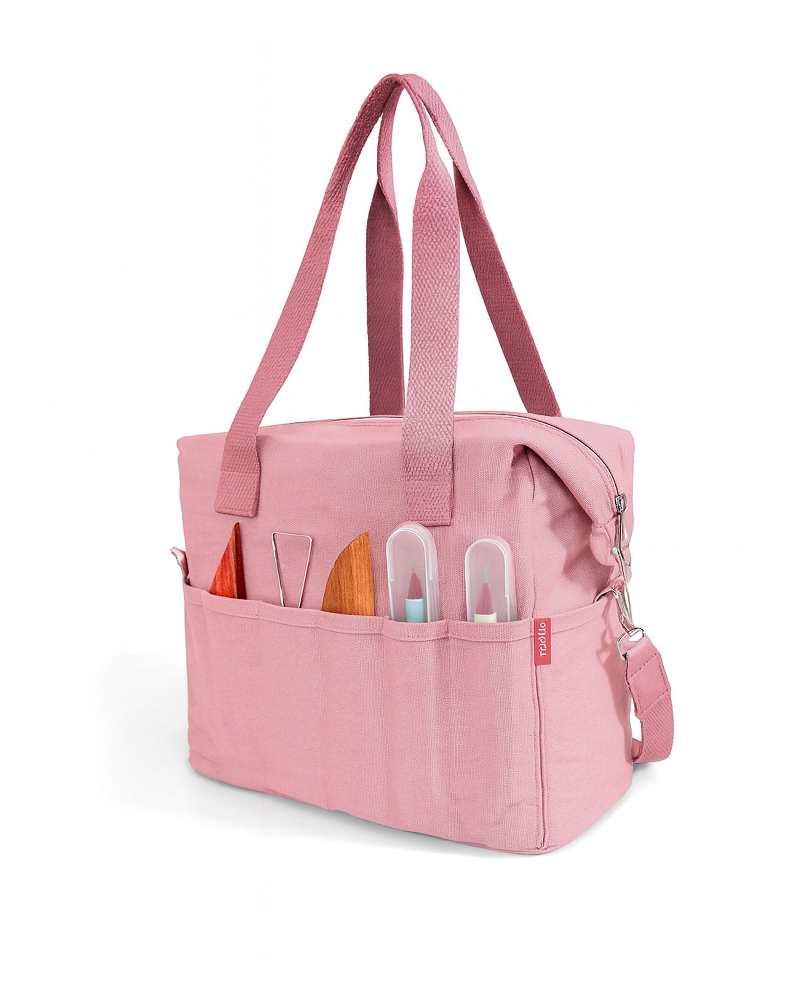 Pottery Tool Bag - Blush Pink