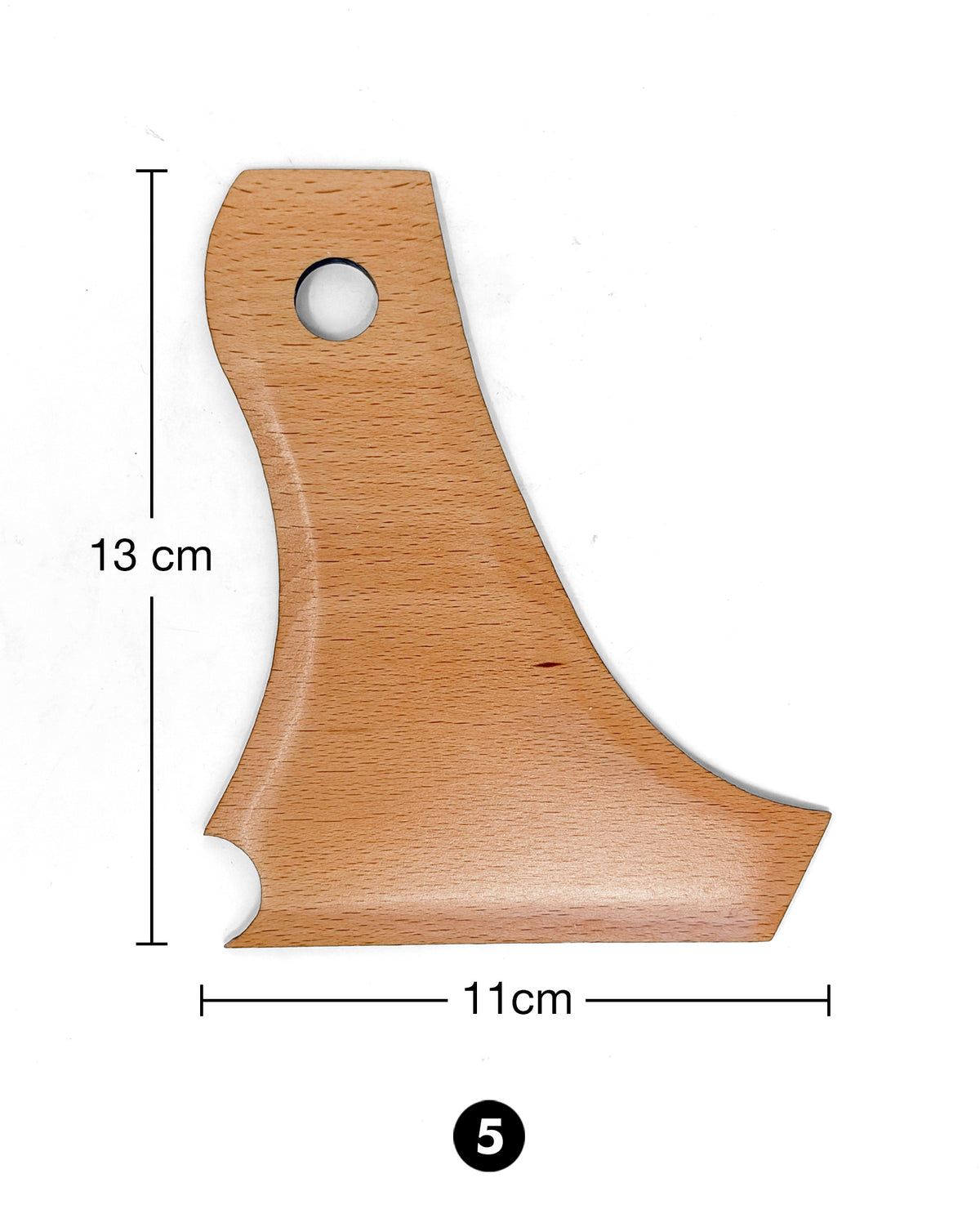 Wood Pottery Rib - Large