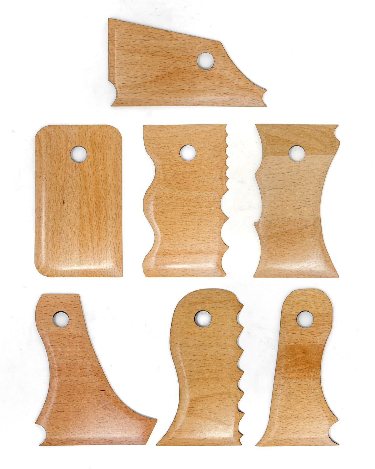 Wood Pottery Rib - Large