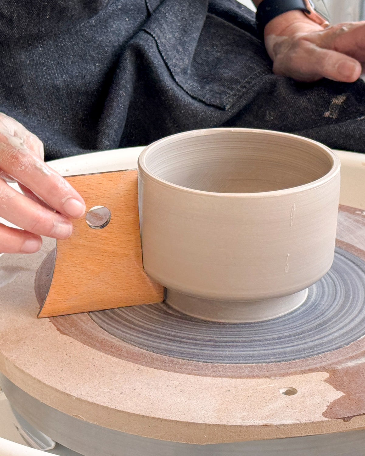Wood Pottery Rib