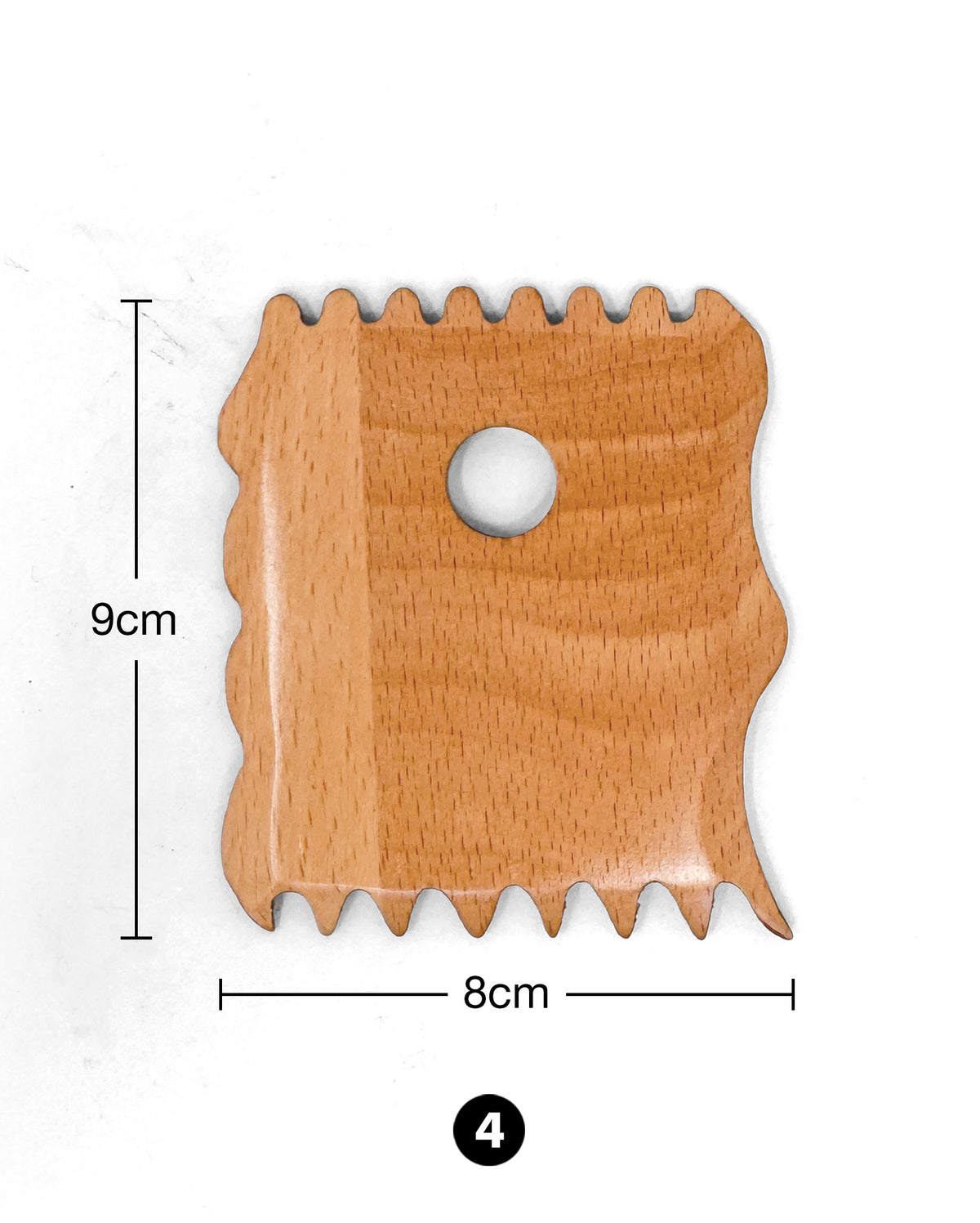 Wood Pottery Rib