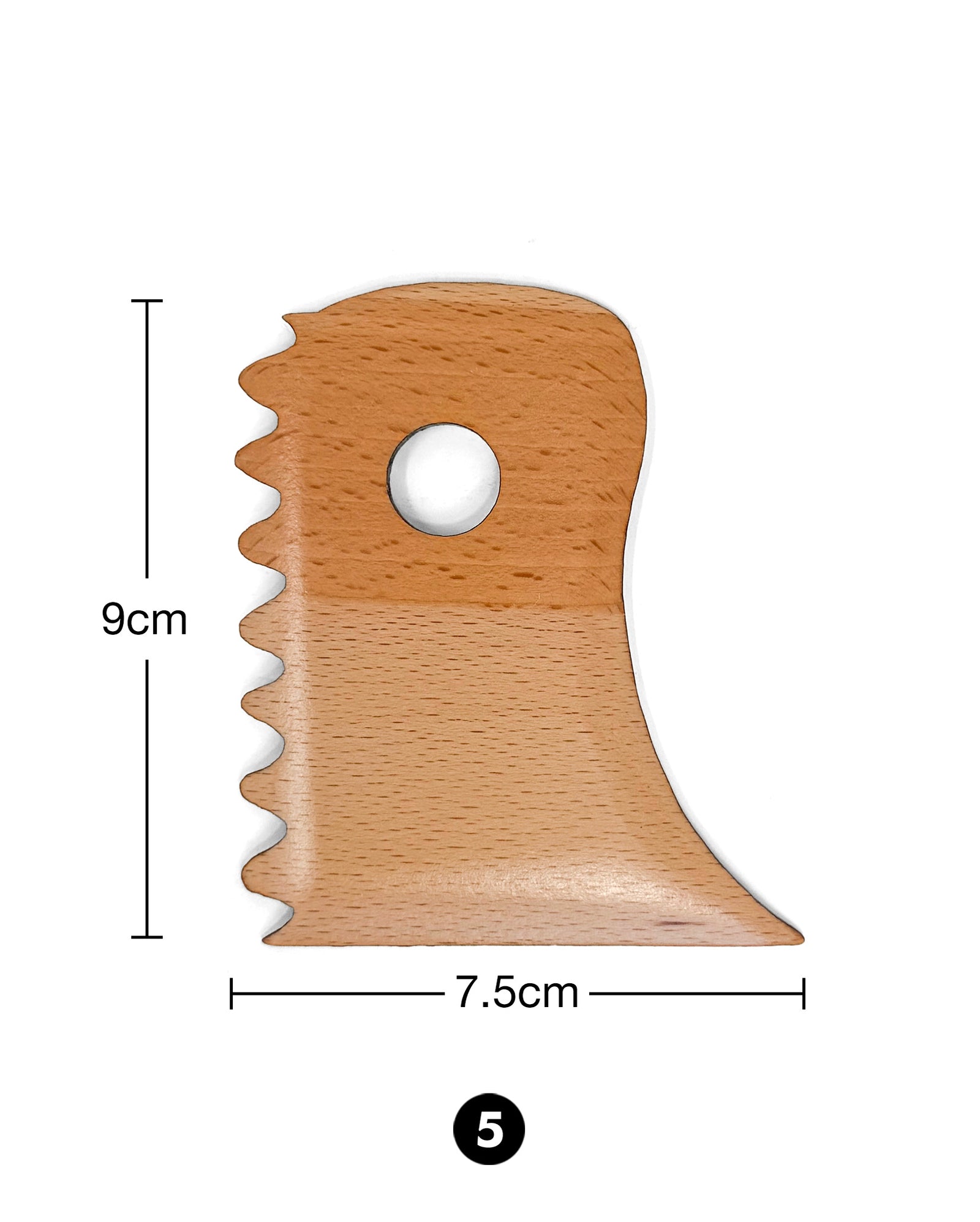 Wood Pottery Rib