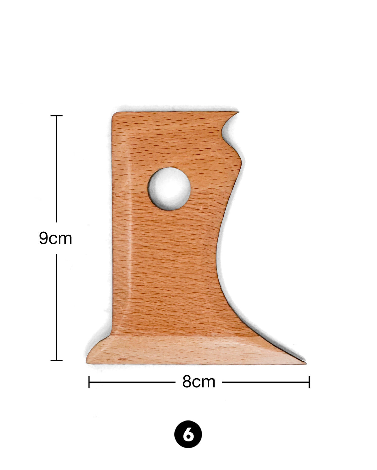 Wood Pottery Rib