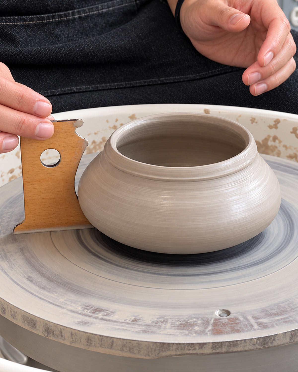 Wood Pottery Rib