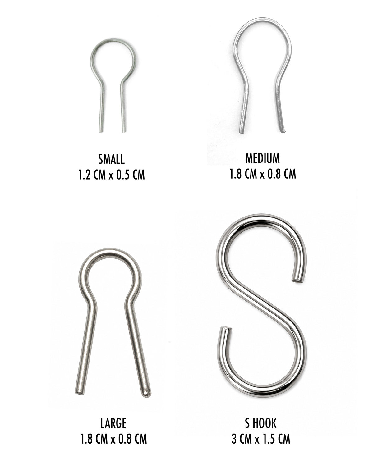 Tungsten Wire Hanging Firing Hook - 100 Piece