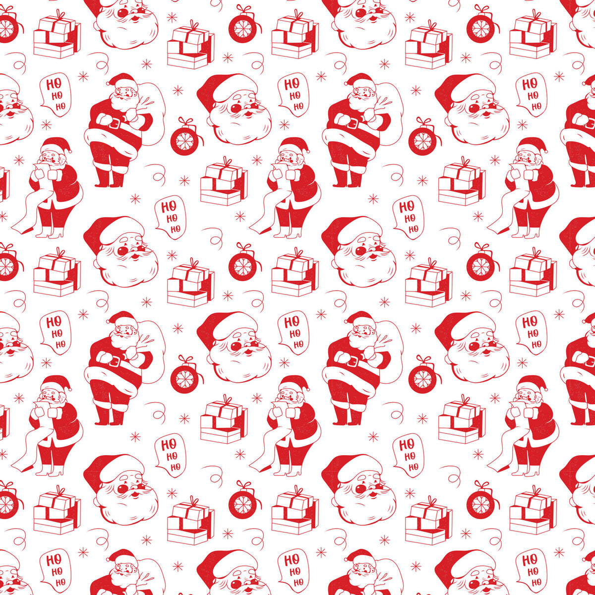 Underglaze Transfer -  Santa