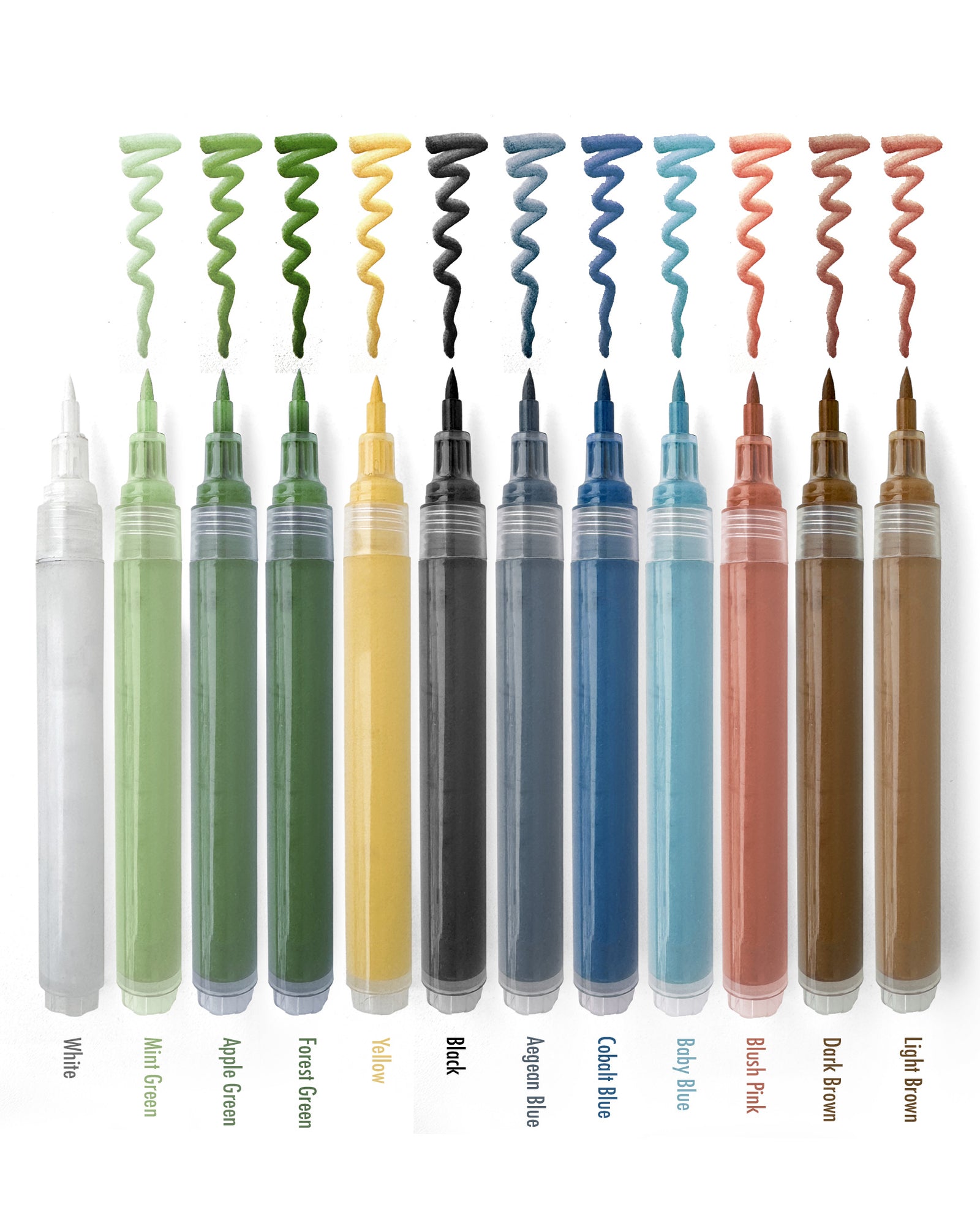 Underglaze Markers, Oil base - Medium