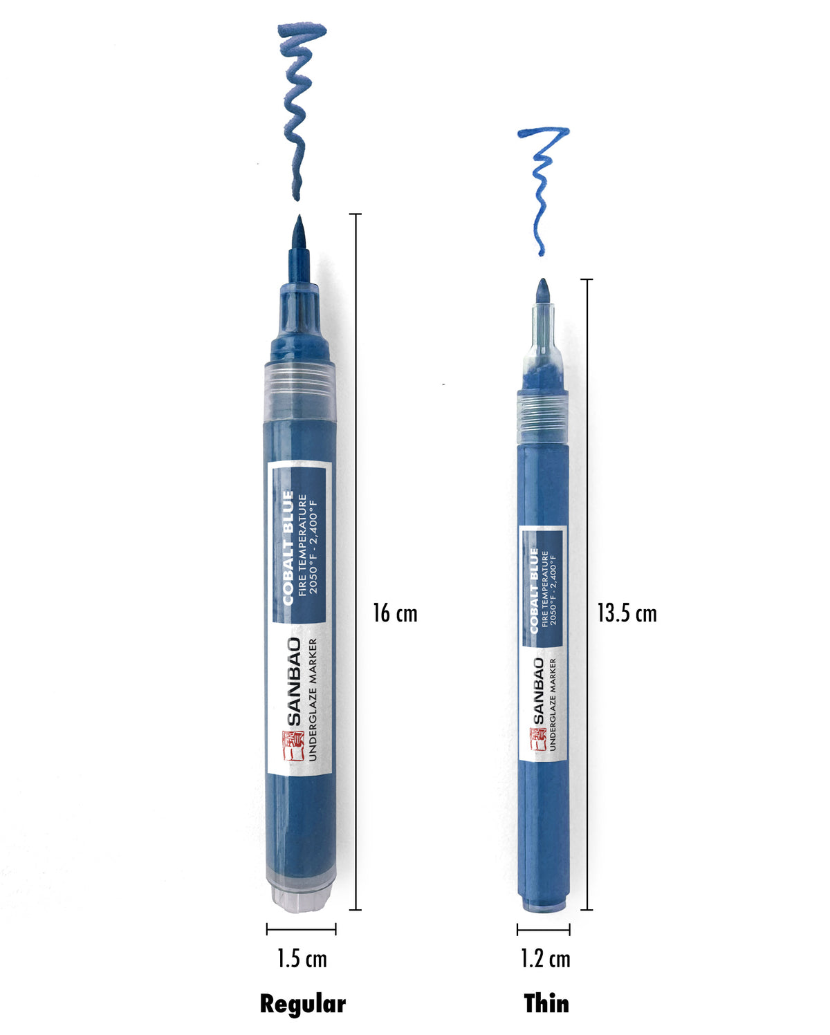 Underglaze Markers - Thin