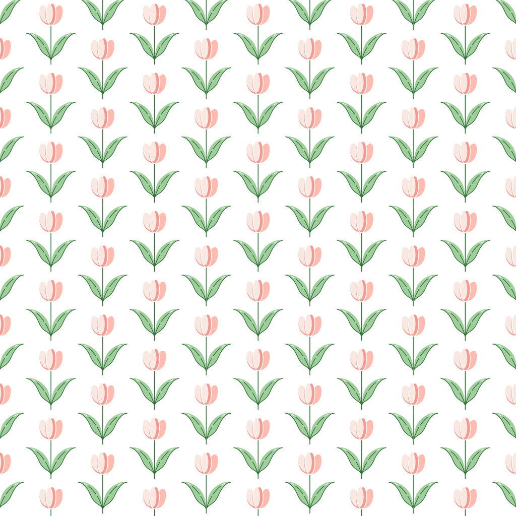 Underglaze Transfer -  Petite Tulips
