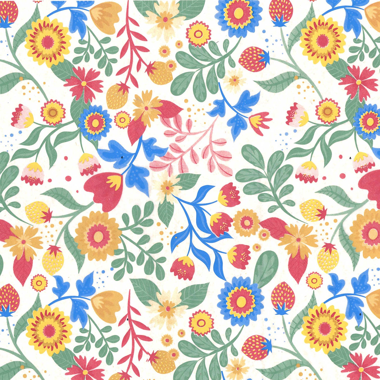 Underglaze Transfer - Berry Bloom