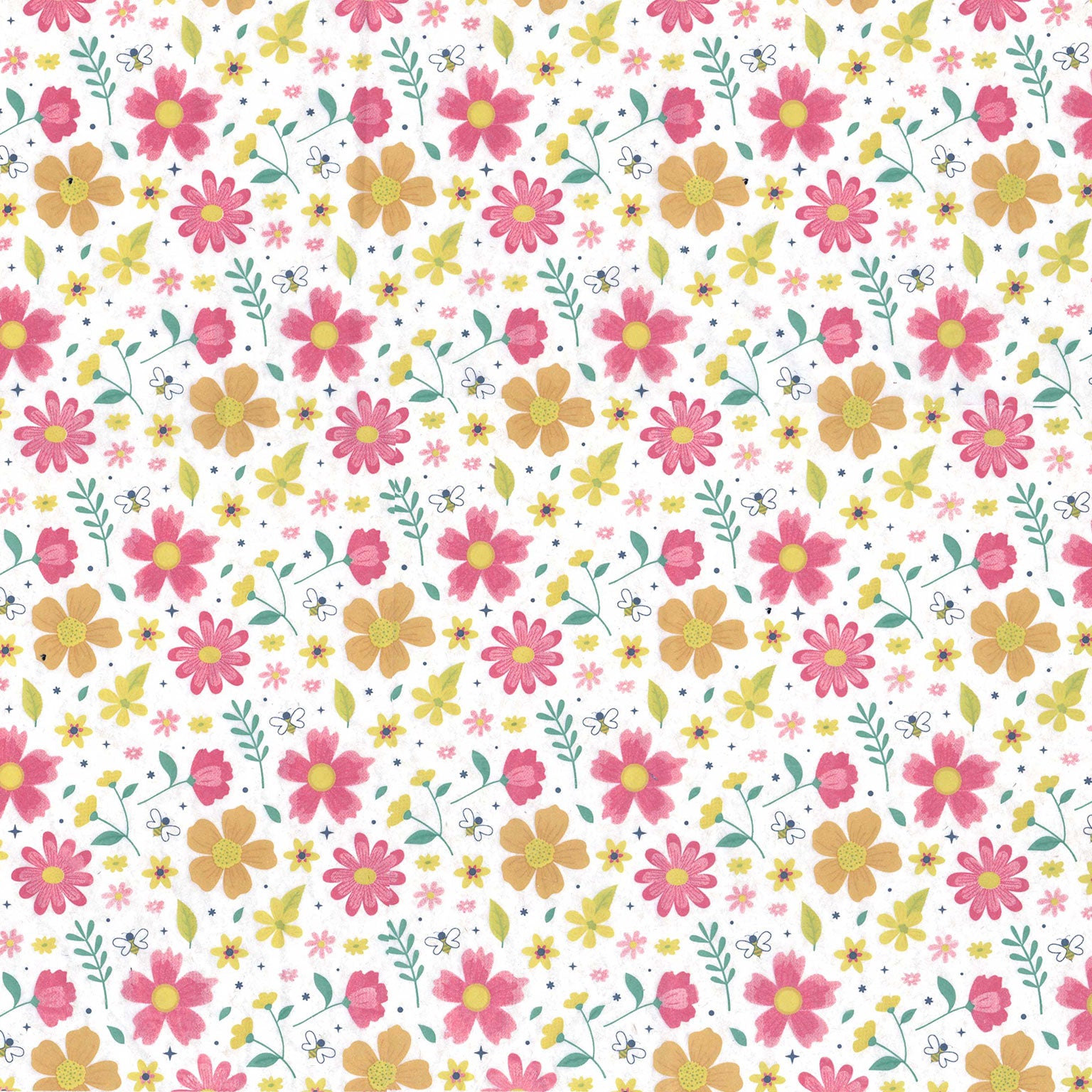 Underglaze Transfer - Sunny blooms