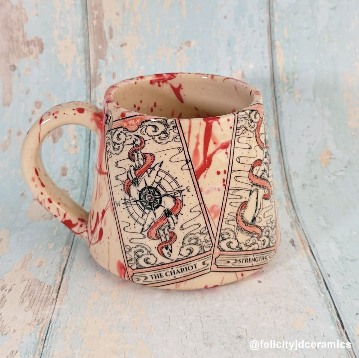 Underglaze Transfer -  Tarot Cards 2