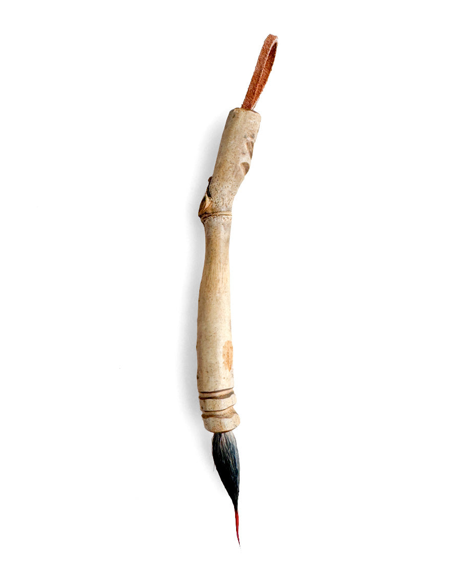 10 - Bamboo with Smoked Goat Hair &amp; Buck Tail