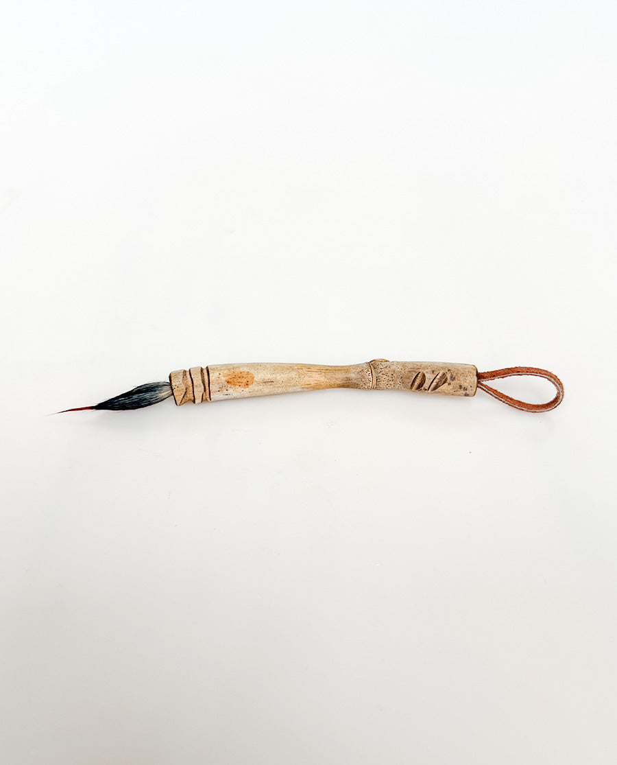 10 - Bamboo with Smoked Goat Hair & Buck Tail