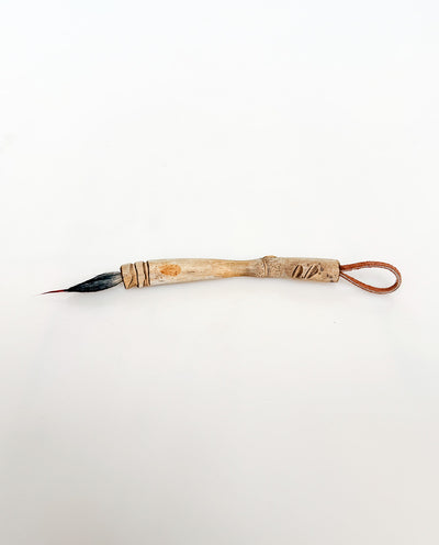 10 - Bamboo with Smoked Goat Hair & Buck Tail