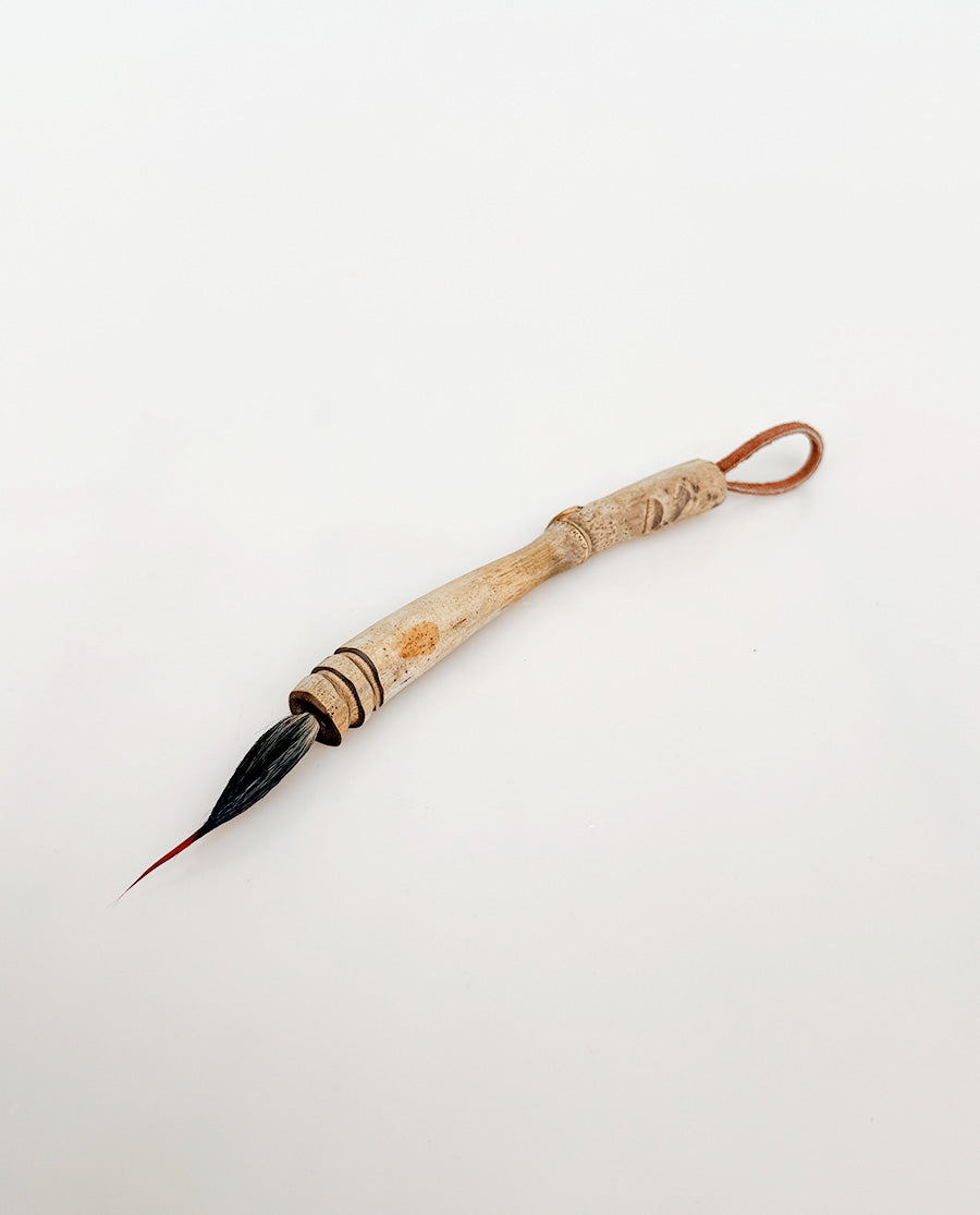 10 - Bamboo with Smoked Goat Hair & Buck Tail