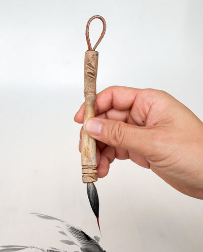 10 - Bamboo with Smoked Goat Hair & Buck Tail