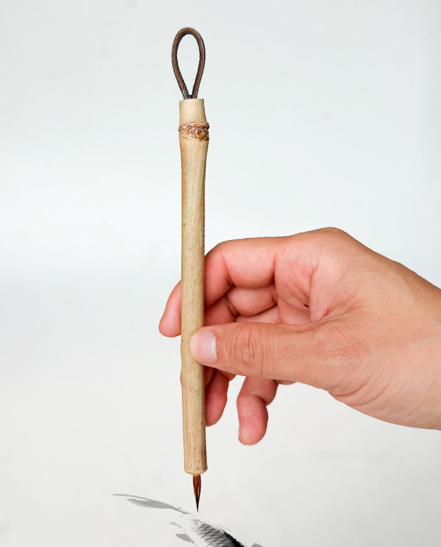 10 - Bamboo with Smoked Goat Hair
