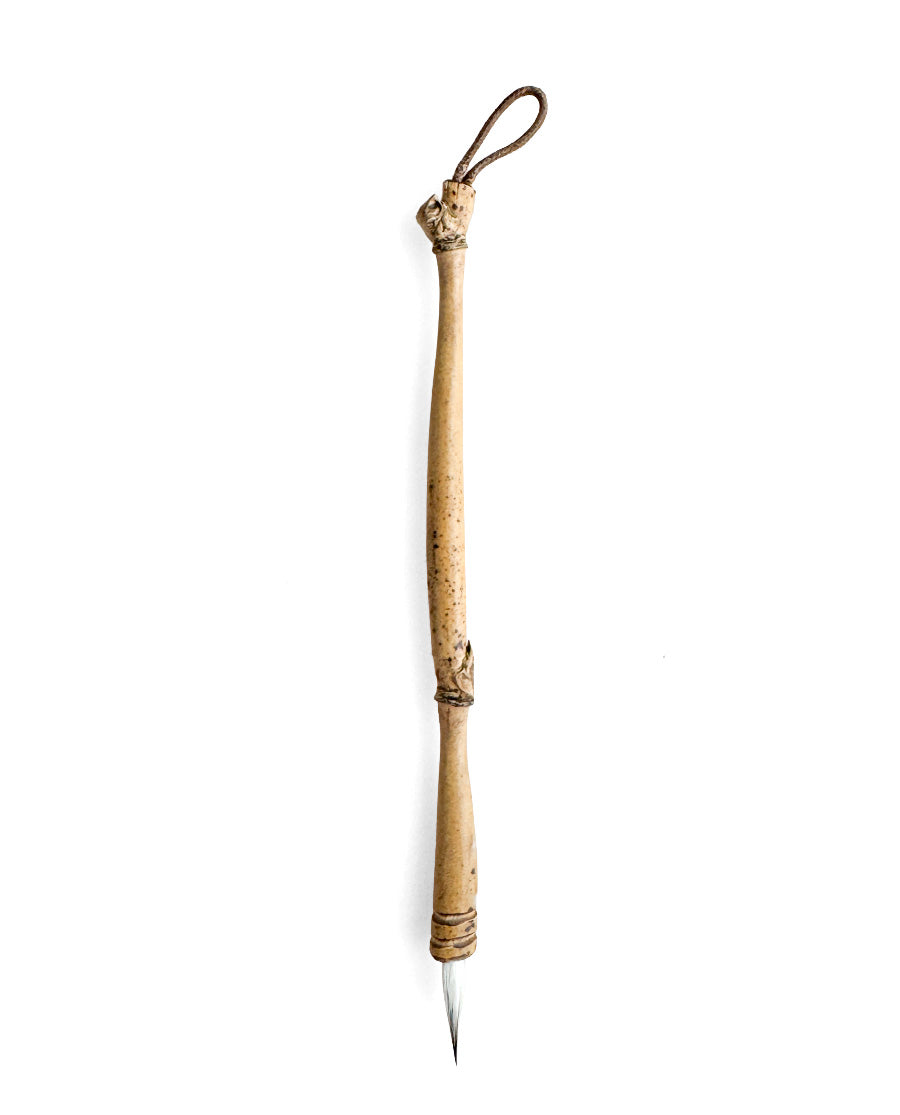 12 - Bamboo with Goat Hair &amp; Buck Tail