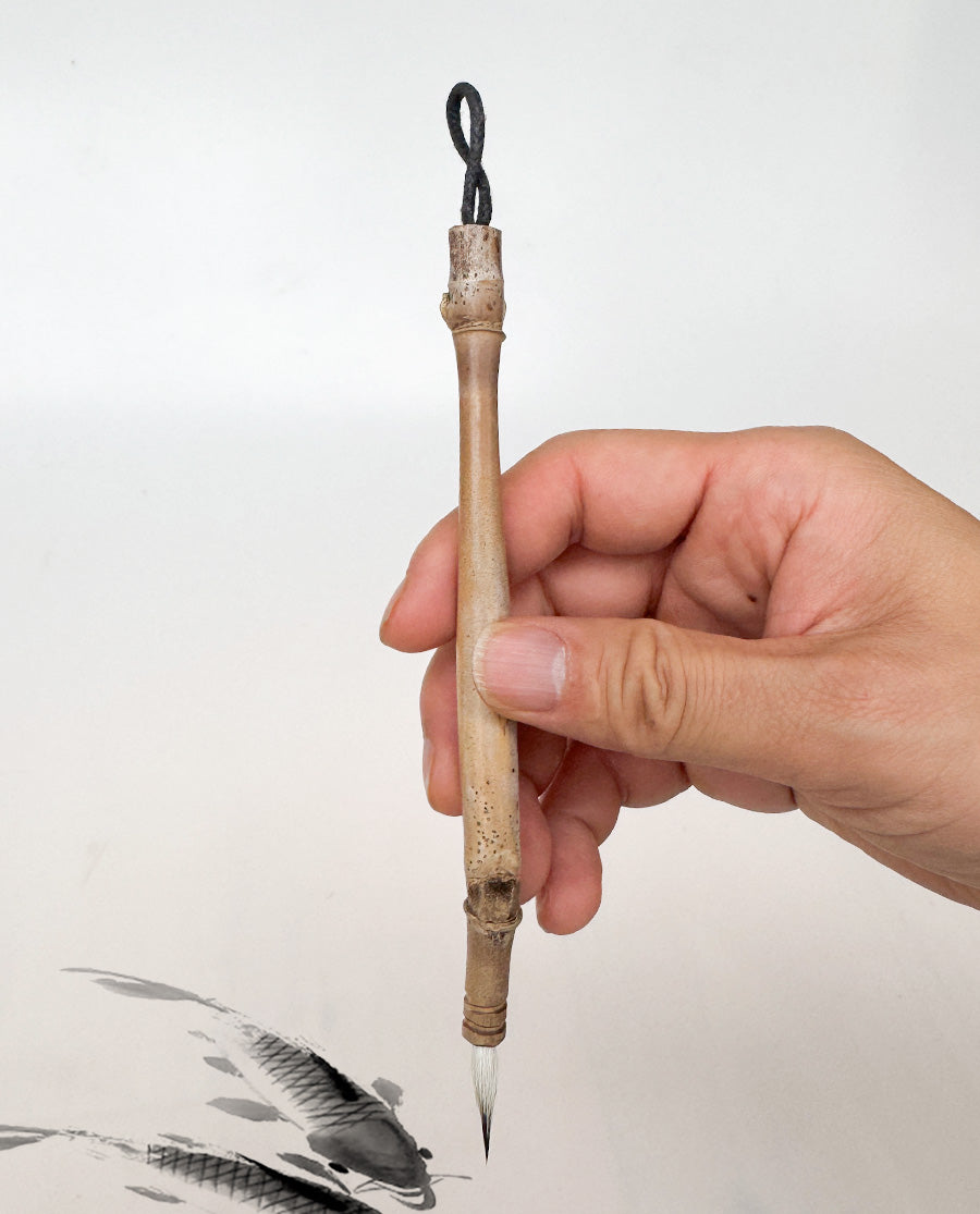 13 - Bamboo with Goat Hair & Buck Tail