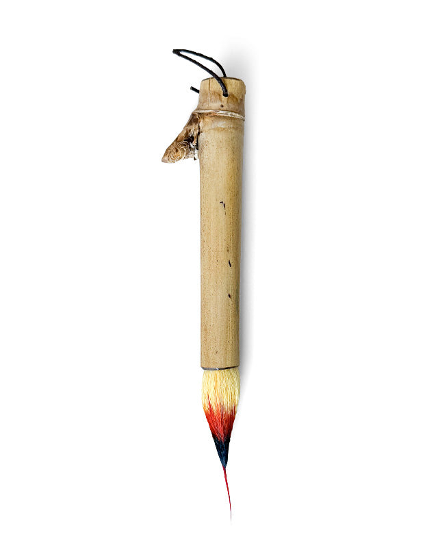 16 - Bamboo with Goat Hair &amp; Buck Tail