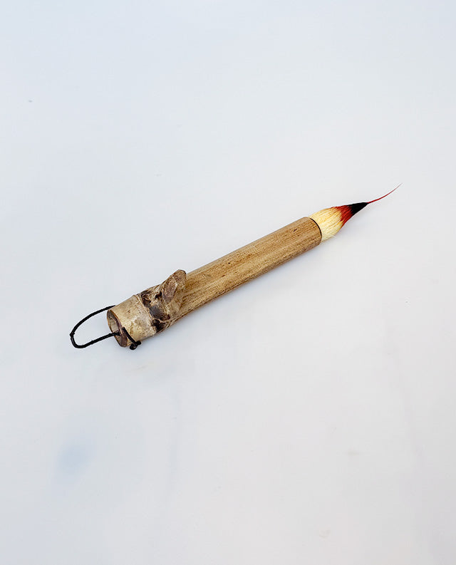 16 - Bamboo with Goat Hair & Buck Tail