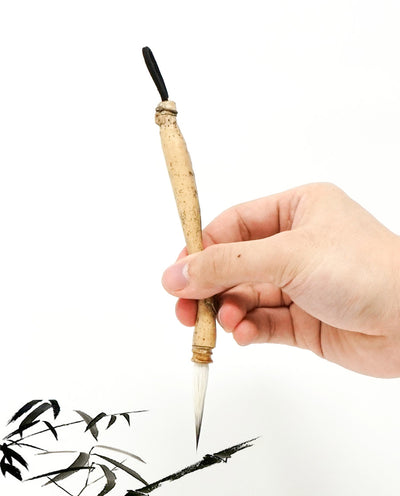 17 - Bamboo with Goat Hair and Buck Tail
