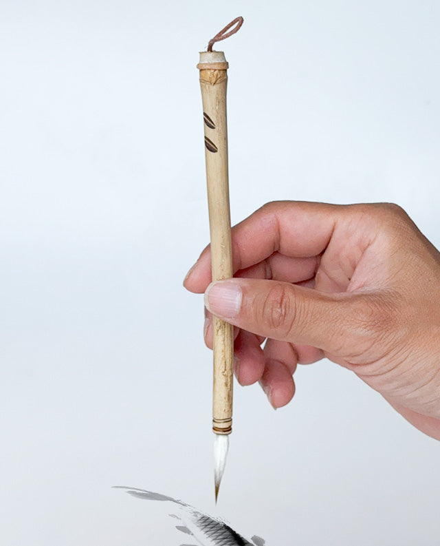 19 - Bamboo with Goat Hair & Buck Tail