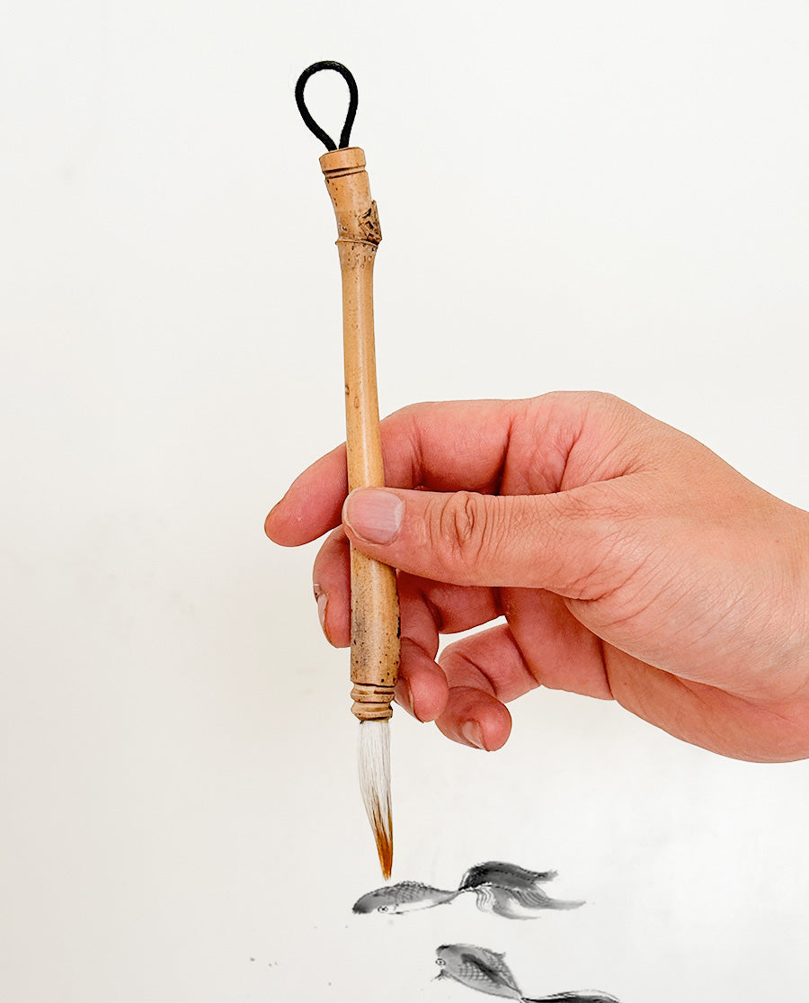 01 - Bamboo with Goat Hair and Buck Tail